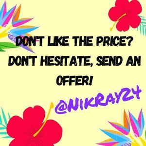 Don't Hesitate - SEND AN OFFER! I don't get insulted!